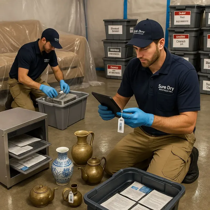 Content Protection and Restoration process in Dana Point, CA